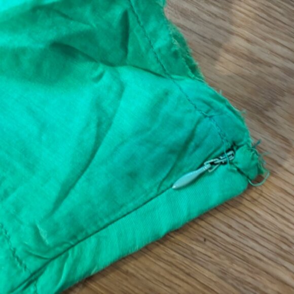 Chaudry Green Ombre Tiered Crinkle Boho Festival Peasant India Skirt NWT XS - Picture 3 of 5